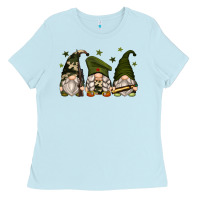 Baby Blue army gnomes Ladies Tee - Zillion Design Studio
