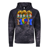 Cloud Black proud mom Vintage Hoodie - AdoDesignShop