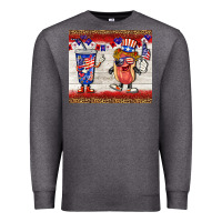 Charcoal Heather usa hot dog coca tumbler Premium Sweatshirt - BarkalooDesign