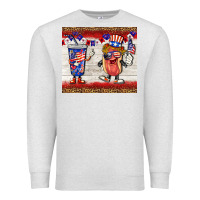 Oatmeal Heather usa hot dog coca tumbler Premium Sweatshirt - BarkalooDesign