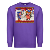 Purple usa hot dog coca tumbler Premium Sweatshirt - BarkalooDesign