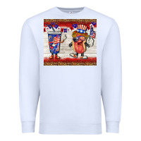 White usa hot dog coca tumbler Premium Sweatshirt - BarkalooDesign