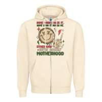 Sandshell some days i rock it some days it rocks me either w Zipper Hoodie - MaliasSmallBusiness