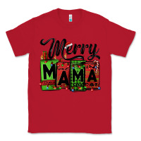 Red merry mama Christmas Classic Tee - Jasminsmagicworld