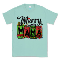 Seafoam merry mama Christmas Classic Tee - Jasminsmagicworld