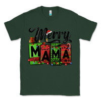 Sports Green merry mama Christmas Classic Tee - Jasminsmagicworld