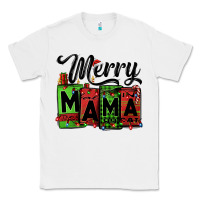 White merry mama Christmas Classic Tee - Jasminsmagicworld