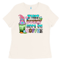 Bone this bunny hops on coffee Ladies Tee - Zillion Design Studio