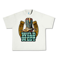 Pistachio wild west Urban Heavy Tee - JahusDesignShop