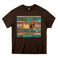 Chocolate Brown life is better with chickens around chicken coop Heavy Core Tee - Artiststas