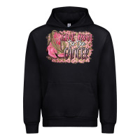 Black give boot to the cancer Urban Hoodie - CowGirlArtShop