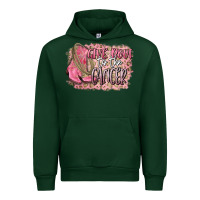 Forest Green give boot to the cancer Urban Hoodie - CowGirlArtShop