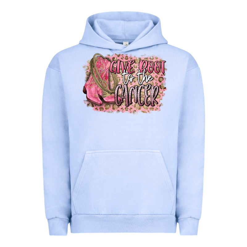 Give Boot To The Cancer Urban Hoodie by CowGirlArtShop | Teevron