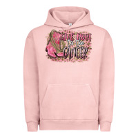 Pigment Salmon give boot to the cancer Urban Hoodie - CowGirlArtShop