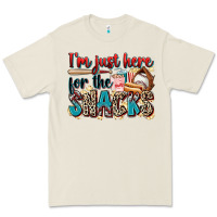 Bone i'm just here for the snacks Premium Tee - Zillion Design Studio