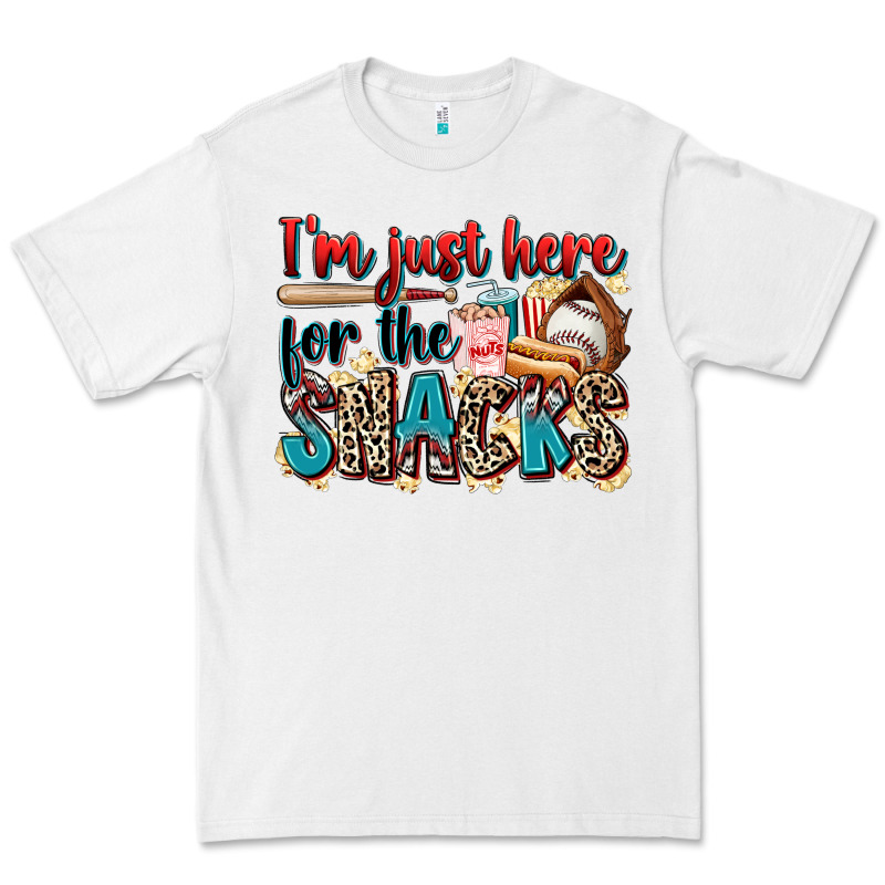 I'm Just Here For The Snacks Premium Tee by Zillion Design Studio | Teevron