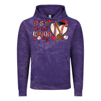 Cloud Purple it s a tee ball kinda day baseball Vintage Hoodie - Artiststas