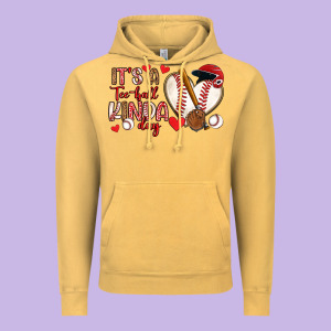 It S A Tee Ball Kinda Day Baseball Vintage Hoodie Designed By Artiststas