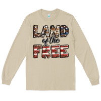 Mushroom Land of the free America western pattern Long Sleeve Tee - Jasminsmagicworld
