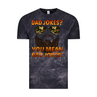 Cloud Black dad jokes you mean rad jokes Vintage Tee - Artiststas