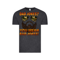 Vintage Black dad jokes you mean rad jokes Vintage Tee - Artiststas