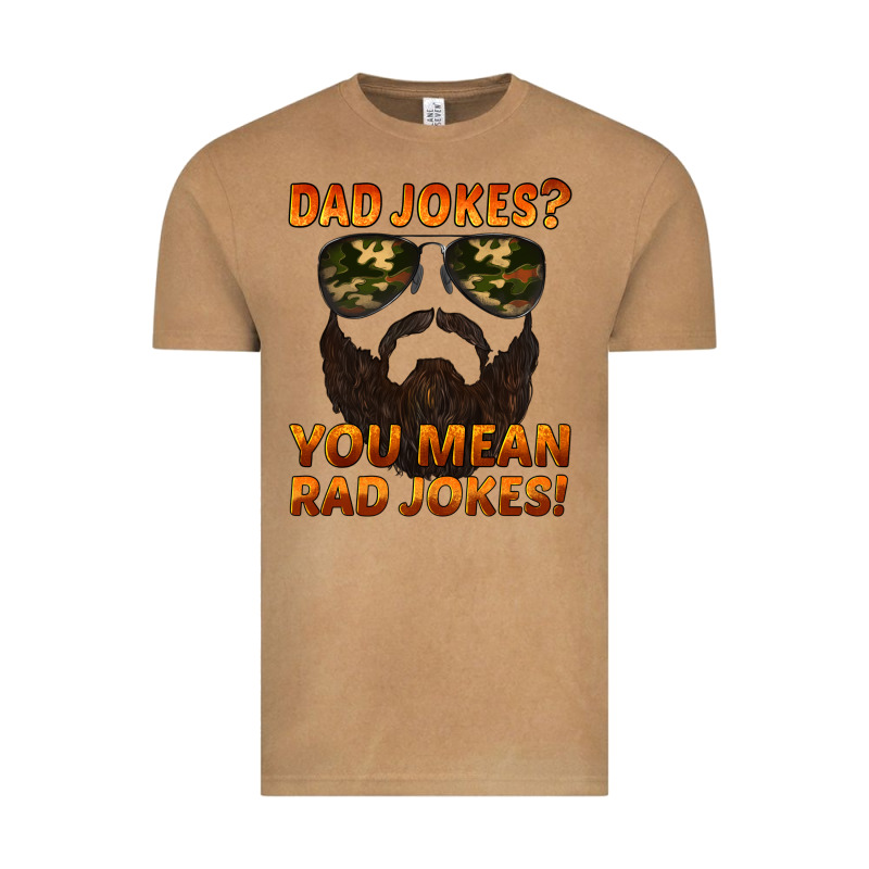 Dad Jokes You Mean Rad Jokes Vintage Tee by Artiststas | Teevron