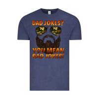 Vintage Denim dad jokes you mean rad jokes Vintage Tee - Artiststas