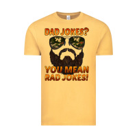 Vintage Mustard dad jokes you mean rad jokes Vintage Tee - Artiststas
