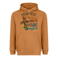Meerkat pray on it pray over it pray through it Heavyweight Hoodie - Artiststas