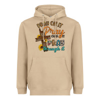 Mushroom pray on it pray over it pray through it Heavyweight Hoodie - Artiststas