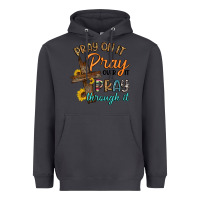 Smoke pray on it pray over it pray through it Heavyweight Hoodie - Artiststas