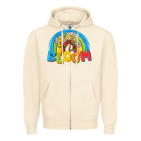 Sandshell bloom Zipper Hoodie - NancyCooperArtShop
