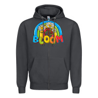 Smoke bloom Zipper Hoodie - NancyCooperArtShop