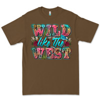 Cacao wild like the west Premium Tee - Zillion Design Studio