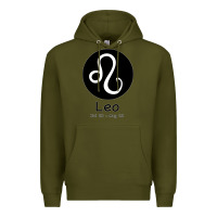 Army Green Leo Horoscope Premium Hoodie - Bettercallsaul