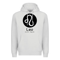 Dove Grey Leo Horoscope Premium Hoodie - Bettercallsaul