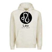 Oatmeal Heather Leo Horoscope Premium Hoodie - Bettercallsaul