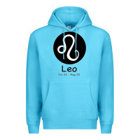 Ocean Blue Leo Horoscope Premium Hoodie - Bettercallsaul