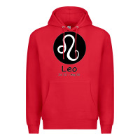 Red Leo Horoscope Premium Hoodie - Bettercallsaul