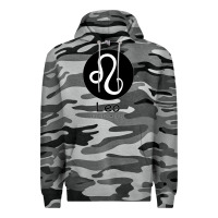 Slate Camo Leo Horoscope Premium Hoodie - Bettercallsaul