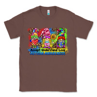 Chestnut accept understand love autism awareness western background Classic Tee - BarkalooDesign