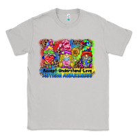 Moon Dust accept understand love autism awareness western background Classic Tee - BarkalooDesign