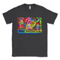 Smoke accept understand love autism awareness western background Classic Tee - BarkalooDesign