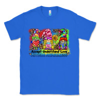 True Royal accept understand love autism awareness western background Classic Tee - BarkalooDesign