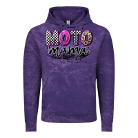 Cloud Purple moto mama Vintage Hoodie - Artiststas