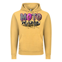 Vintage Mustard moto mama Vintage Hoodie - Artiststas