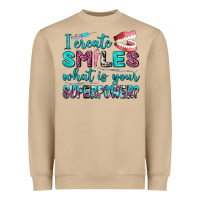 Mushroom i create smile what is your superpower Heavyweight Sweatshirt - AdoDesignShop