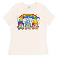 Bone rainbow gnomes Ladies Tee - Zillion Design Studio