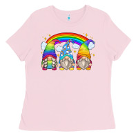 Rainbow Gnomes Ladies Tee | Teevron