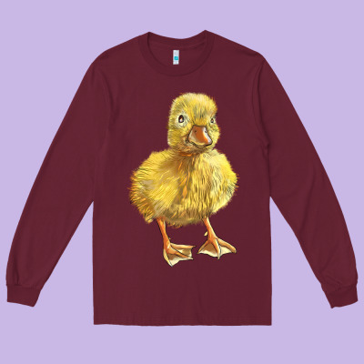 Baby Duck Long Sleeve Tee Designed By Lillyallendesigns